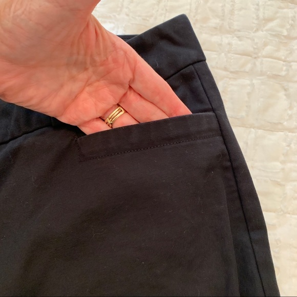 Banana Republic Martin Fit Classic Black Pants - Picture 3 of 4